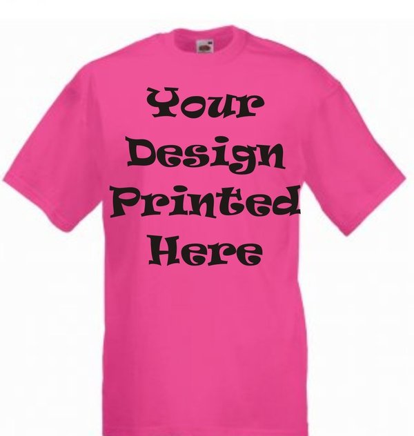 1 Colour Screen Print T-shirts